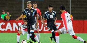 Argentina igualó sin goles ante Perú por la primera fecha del Hexagonal final del Sudamericano Sub 17\u002E