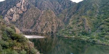 Dique de Luján, en San Luis\u002E