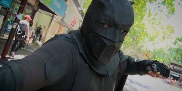 Batman mendocino\u002E Foto: Claudio Gutiérrez/ Los Andes