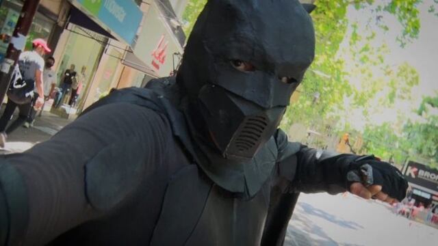 Batman mendocino\u002E Foto: Claudio Gutiérrez/ Los Andes