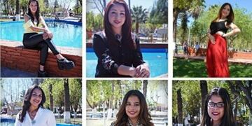 Algunas de las candidatas del departamento de 25 de Mayo, San Juan que pretenden estar en la Fiesta del Sol\u002E