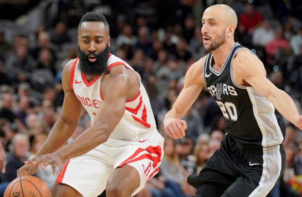 ¿Fue revancha? James Harden bailó frente a Manu Ginóbili tras un triple