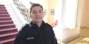 Claudio Romano, Jefe de la Unidad Regional V de Policía