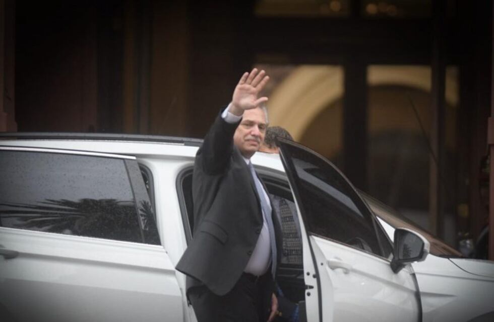 Concluyó la reunión entre Mauricio Macri y Alberto Fernández en la Casa Rosada