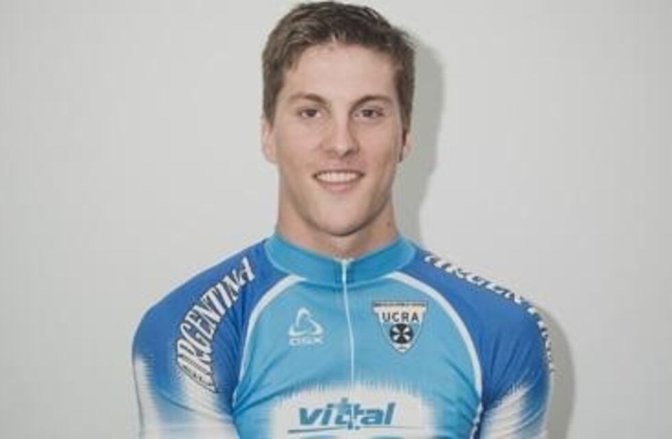 Se accidentó el ciclista Juan Pablo Serrano