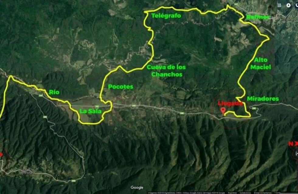 Trasmontaña: El circuito en el Cerro San Javier ya se encuentra listo