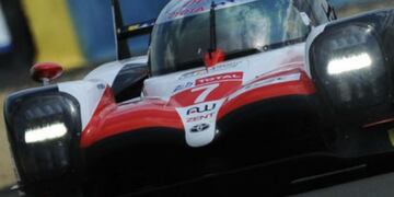 Pechito López en la clasificación de Le Mans