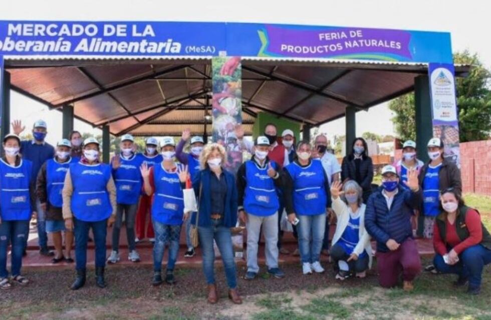 Inauguraron un Mercado de la Soberanía Alimentaria en San Pedro