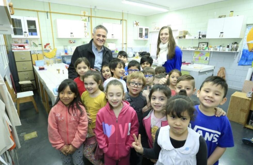 Diego Romero: "la provincia está mejorando la estructura de las escuelas como nunca antes"