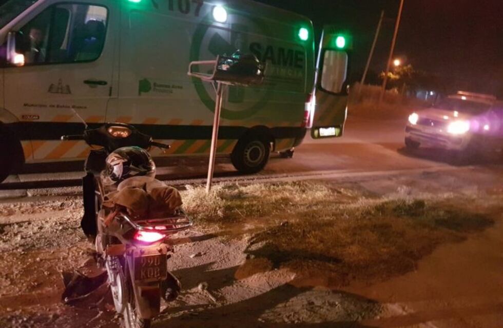 Venían en estado de ebriedad, se cayeron de la moto y terminaron hospitalizados