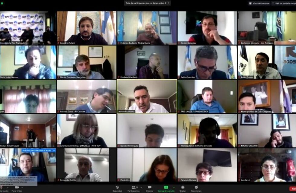 El Gobierno de Santa Cruz presentó el Presupuesto Nacional 2021 a las localidades