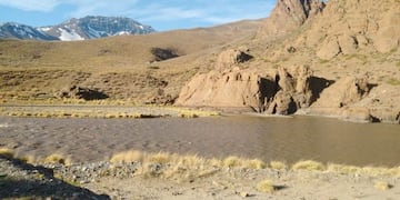 Río Grande a la altura de Portezuelo