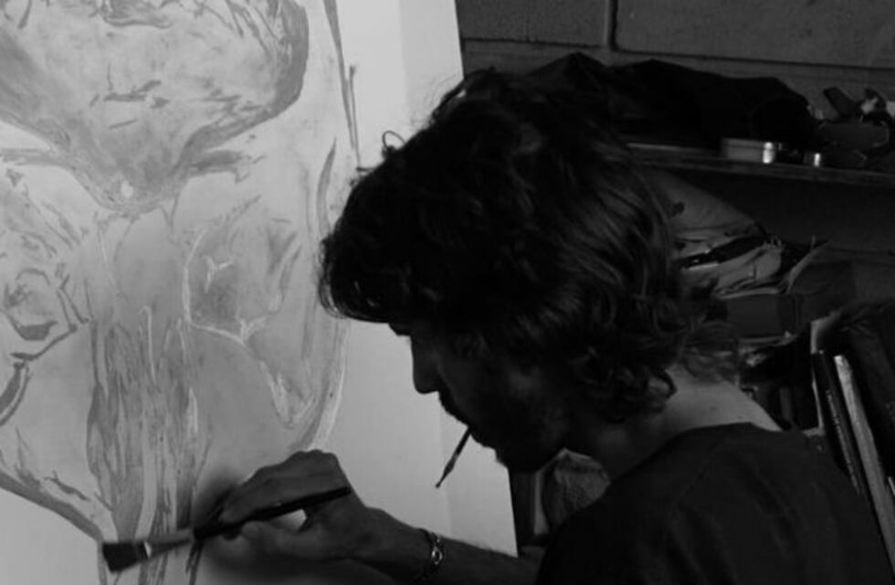 El artista cordobés Leonardo Blanc expone sus obras inspiradas en la neurociencia