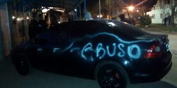 Escrache al presunto violador\nCrédito: Redes