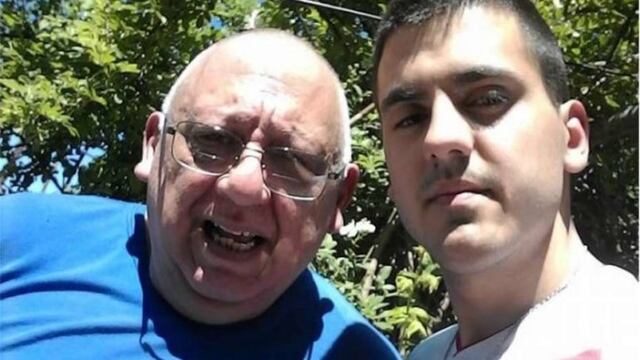 Policias padre e hijo