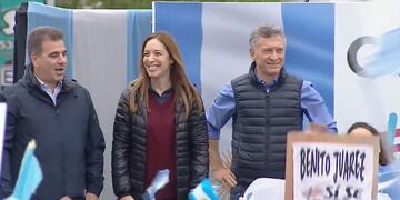 Macri, en Olavarría: "Estamos por cambiar la historia para siempre"