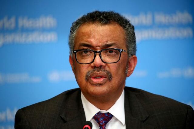 Tedros Adhanom Ghebreyesus solicitó que no se deje “a los países pobres a la espera de que los ricos vacunen a sus poblaciones”. Foto: Reuters
