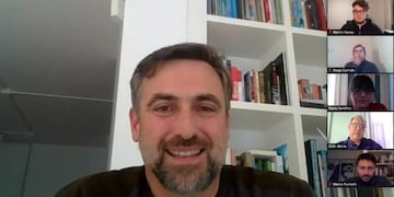 Ramón Mestre, presidente de la UCR Córdoba, en el debate con especialistas sobre la forma de encarar la pandemia\u002E