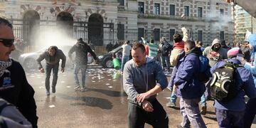 Manifestación en La Plata\u002E
