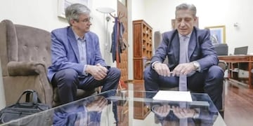 Sergio Ongarato y Mariano Arcioni