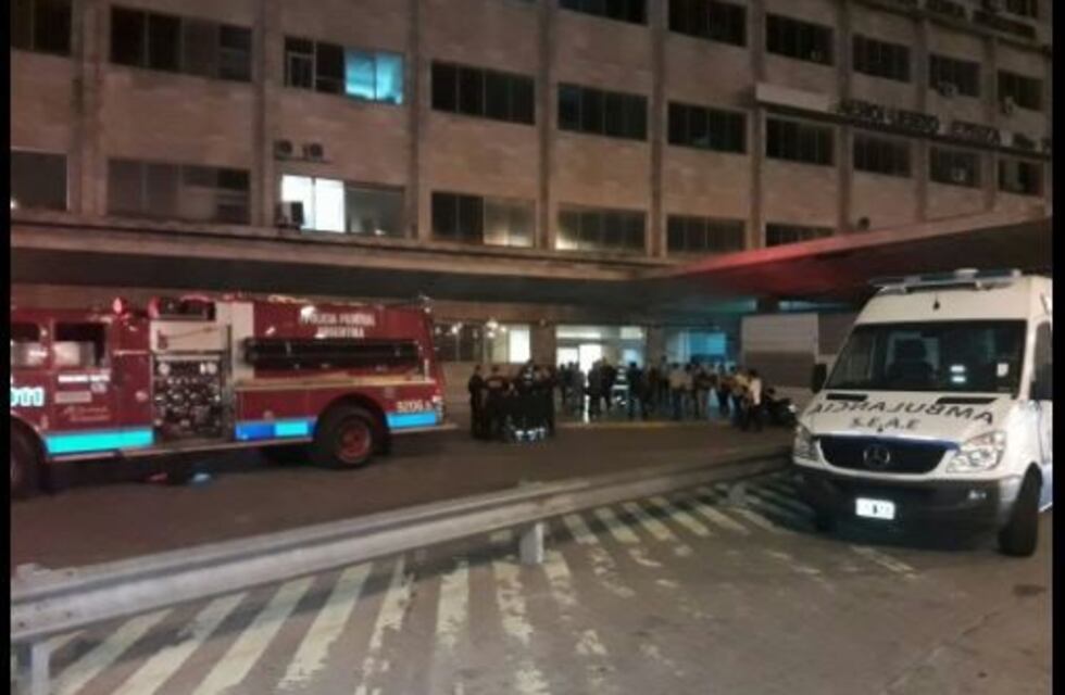 Principio de incendio en el Aeropuerto de Ezeiza