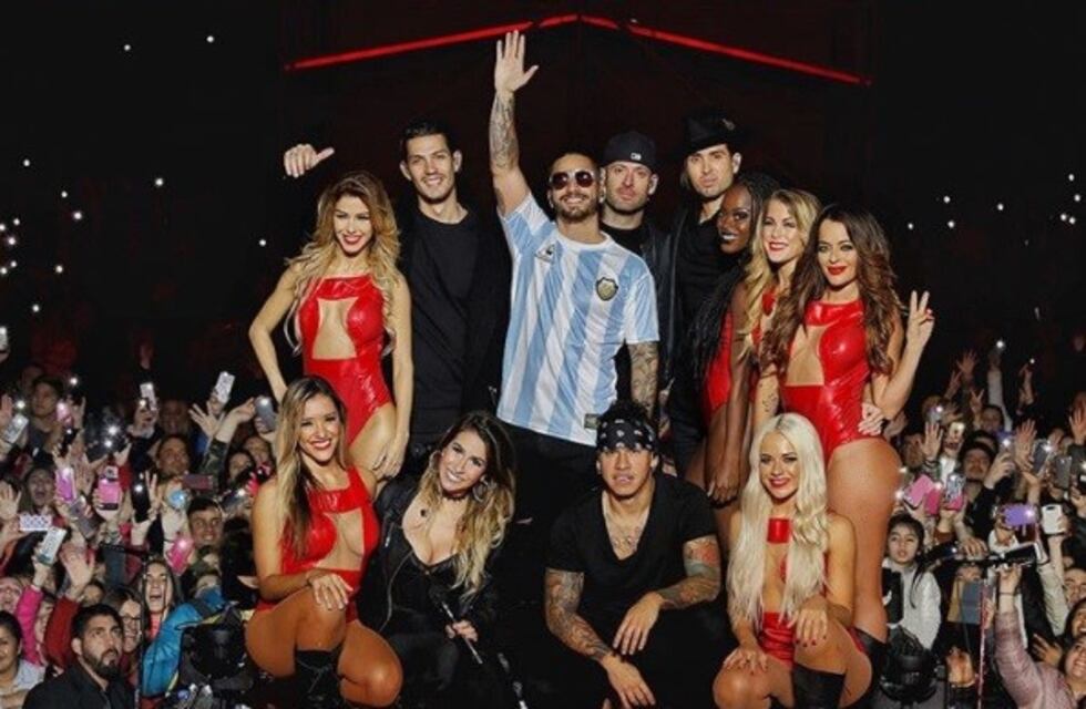 El colombiano Maluma manifestó su apoyo a la Selección Argentina