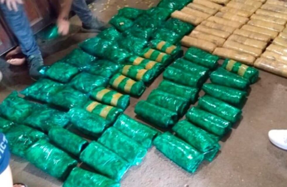 Río Cuarto: secuestran 160 kilos de hojas de coca