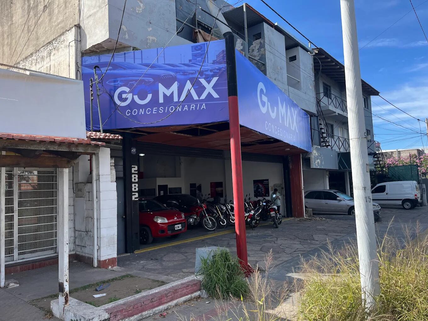 Go Max, la  concesionaria clausurada en Córdoba.