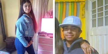 Ximena García y Thiago Maximiliano Balmaceda desaparecieron el 1 de enero.