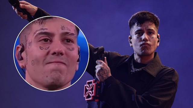 La emoción de Duki al recibir el reconocimiento “Gaviota de Oro” en el Festival Viña del Mar 2025