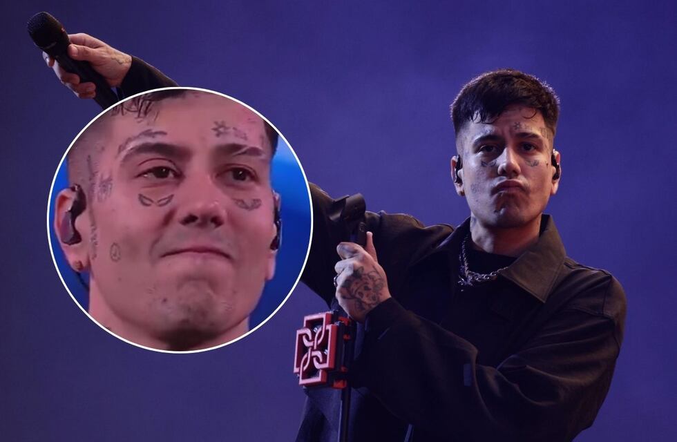 La emoción de Duki al recibir el reconocimiento “Gaviota de Oro” en el Festival Viña del Mar 2025