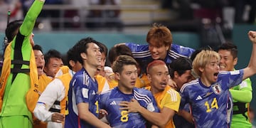 Japón lo dio vuelta y venció a Alemania 2 a 1