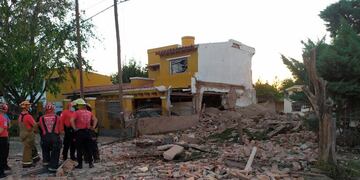 Las imágenes son elocuentes de la magnitud del estallido.