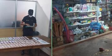 Un menor fue demorado por robo a una librería en Oberá.