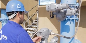 Samsa finalizó tareas de mantenimiento en la planta Miguel Lanús y normaliza el servicio de agua.