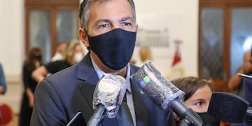 El funcionario provincial criticó la postura del sindicato ligado a escuelas públicas. (Gobierno de Santa Fe)