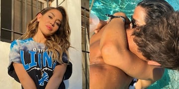Jimena Barón y su novio