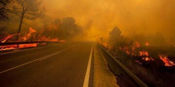 Incendio en General ALvear