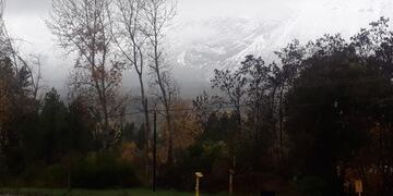 Se registraron tormentas de lluvia y nieve en Bariloche