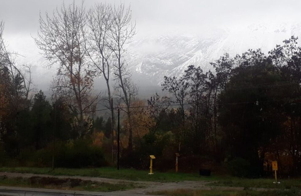 Se registraron tormentas de lluvia y nieve en Bariloche