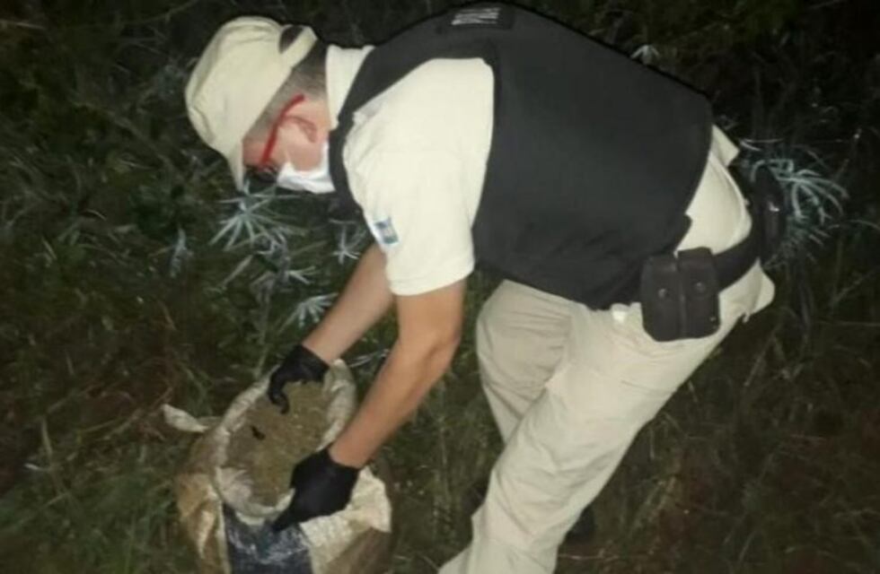 Corpus: secuestran seis kilos de marihuana que habrían sido ingresados por la costa