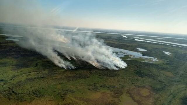 Los incendios en las islas continúan sin ningún control