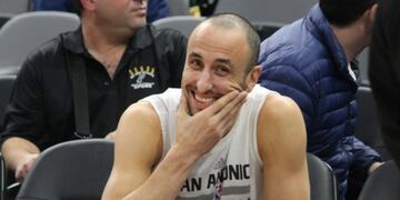 Manu Ginóbili cumplió 15 temporadas en la NBA\u002E