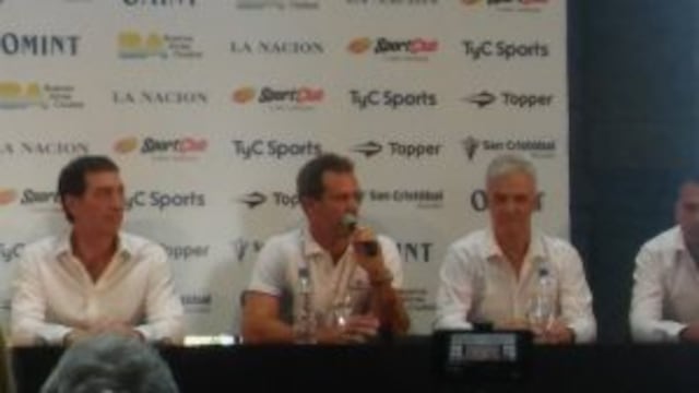 Daniel Orsanic anunciu00f3 el equipo argentino de Copa Davis para enfrentar a Italia.