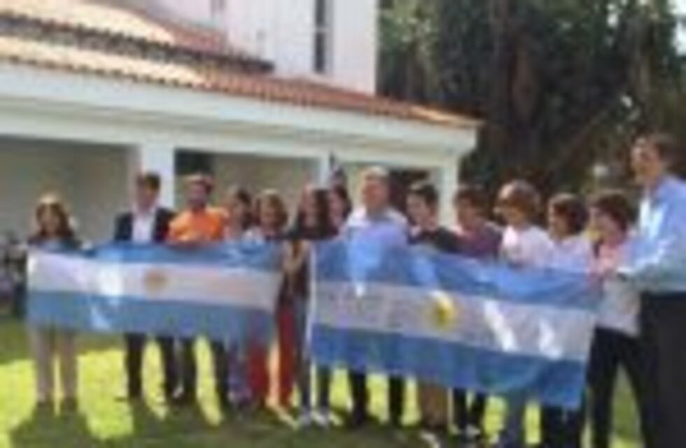 Macri recibió a los mendocinos que participaron del Mundial de Ciencias