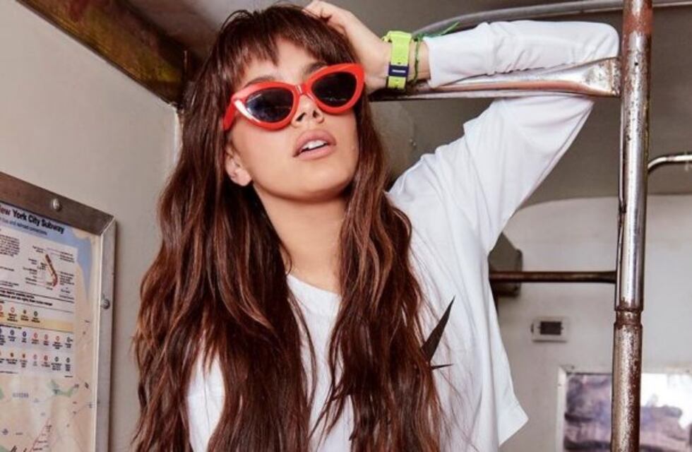 El paso a paso de la transformación de Natalie Pérez en la mujer embarazada que interpreta en "Pequeña Victoria"