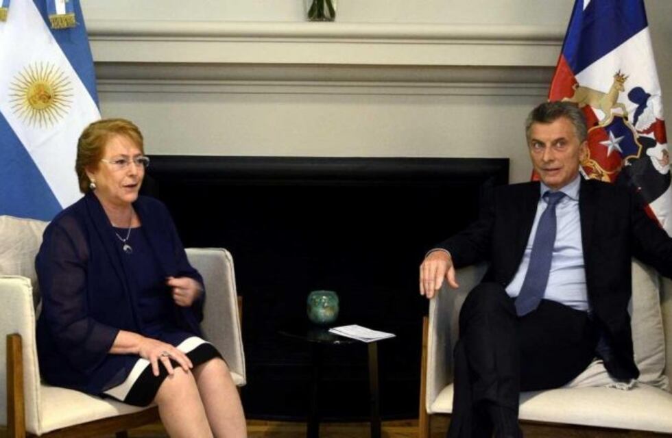 Macri y Bachelet se comprometieron a impulsar la convergencia entre Mercosur y alianza del pacifico
