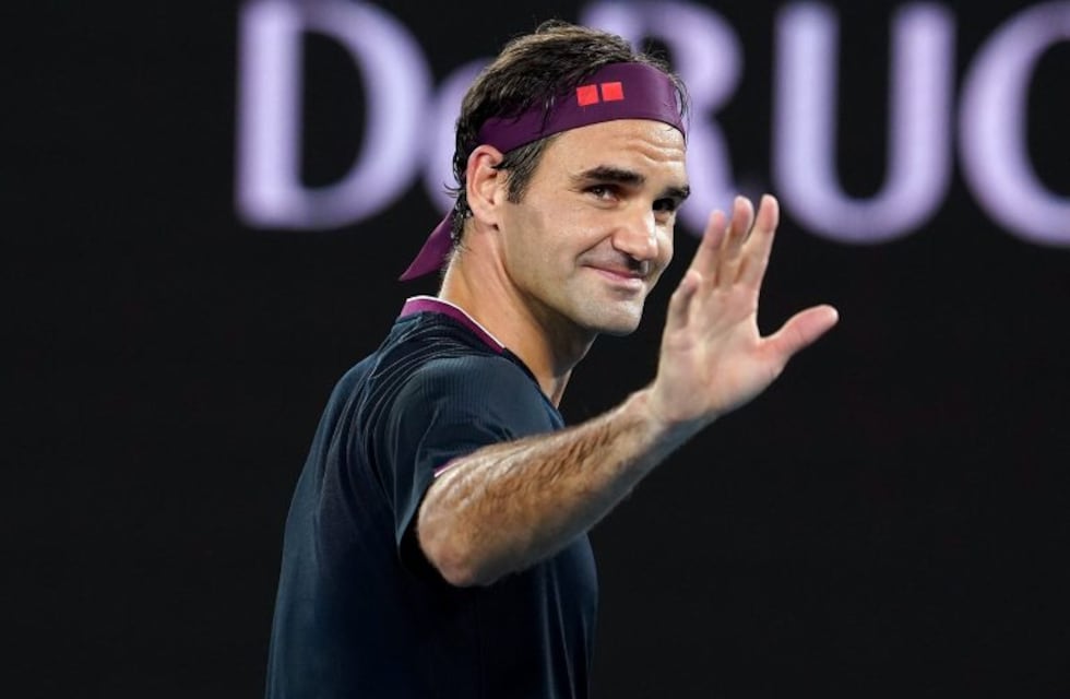 Video: el "ataque" de Roger Federer a su fisioterapeuta antes de debutar en el Australian Open