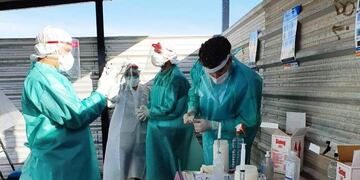 Personal de salud encabeza los operativos de hisopados y testeos\u002E