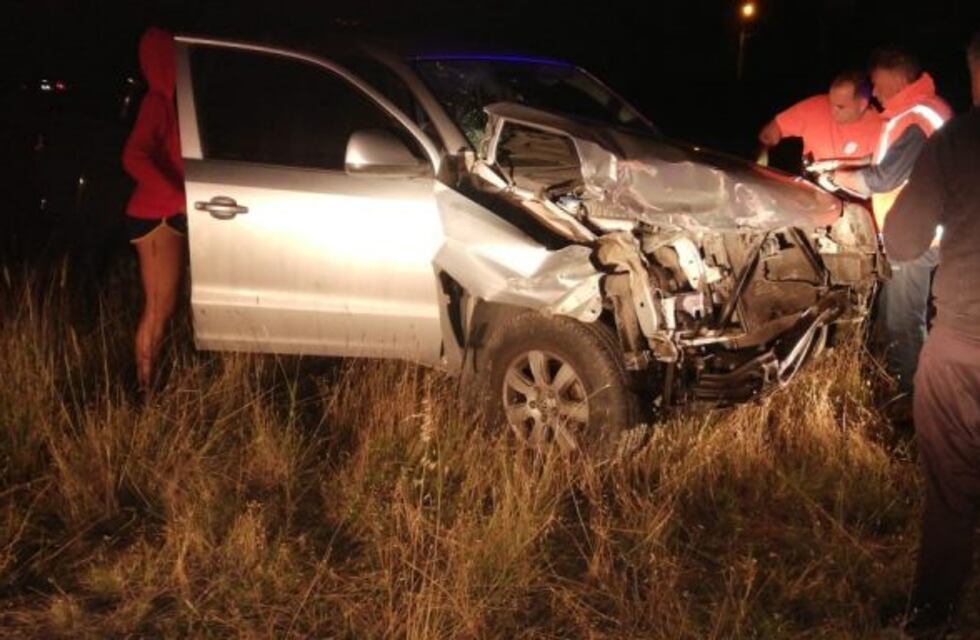 Un herido dejó fuerte choque en Sesquicentenario